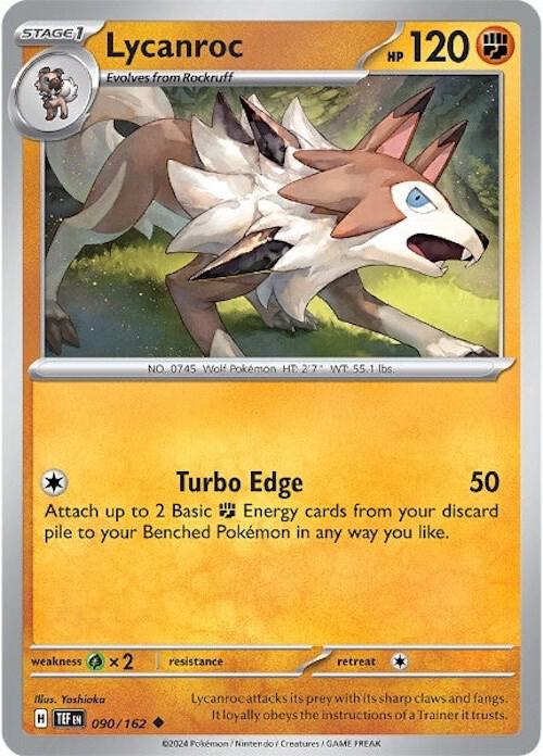 Lycanroc, SV05: Temporal Forces 090/162