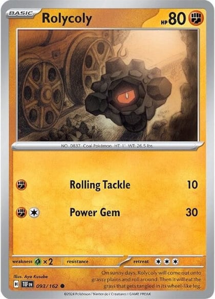 Rolycoly, SV05: Temporal Forces 093/162