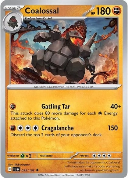 Coalossal, SV05: Temporal Forces 095/162