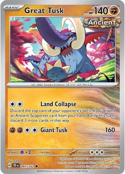 Great Tusk - 097/162, SV05: Temporal Forces 097/162