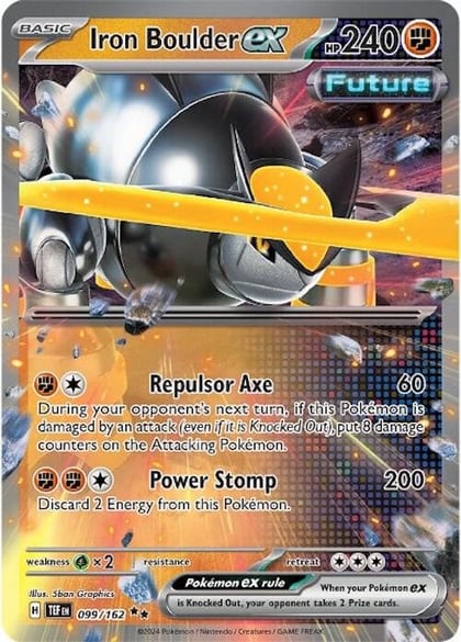 Iron Boulder ex - 099/162, SV05: Temporal Forces 099/162