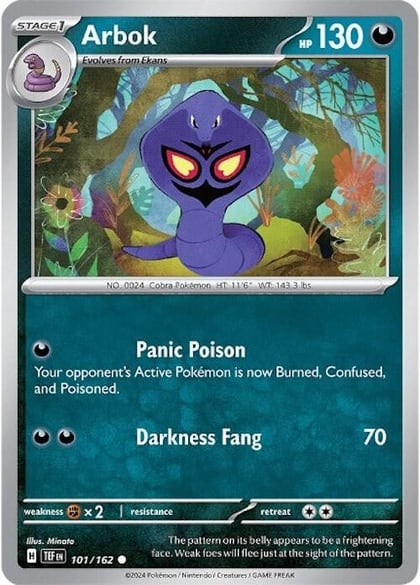 Arbok - 101/162, SV05: Temporal Forces 101/162