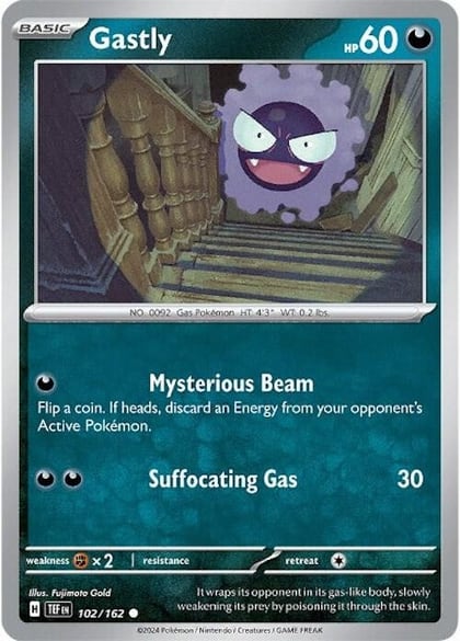 Gastly - 102/162, SV05: Temporal Forces 102/162