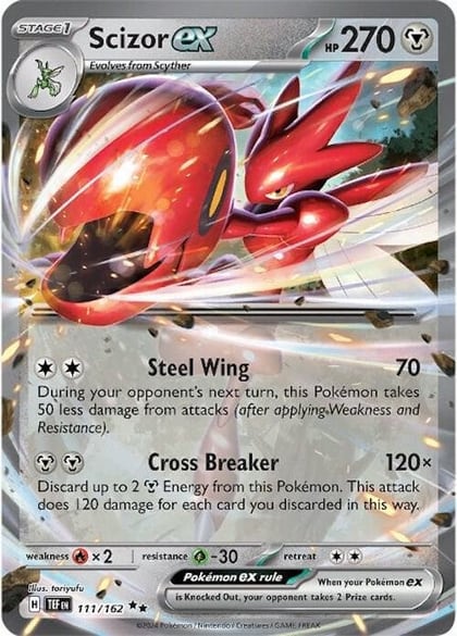Scizor ex - 111/162, SV05: Temporal Forces 111/162