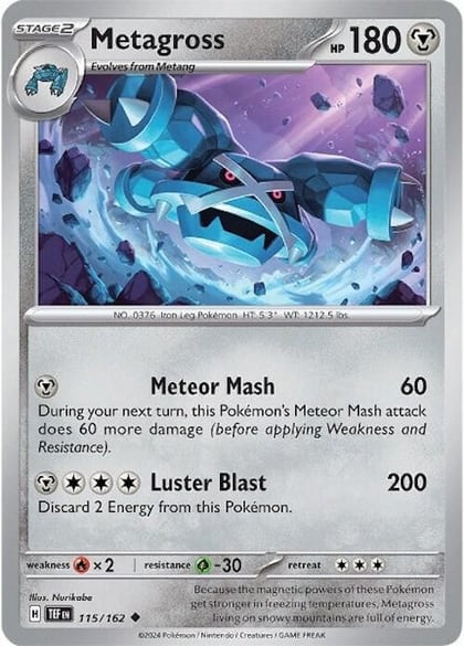 Metagross - 115/162, SV05: Temporal Forces 115/162