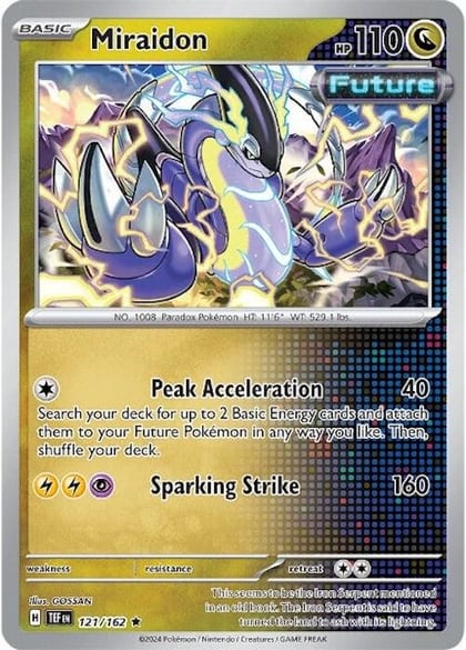 Miraidon, SV05: Temporal Forces 121/162
