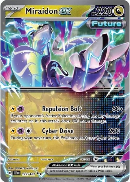 Miraidon ex, SV05: Temporal Forces 122/162