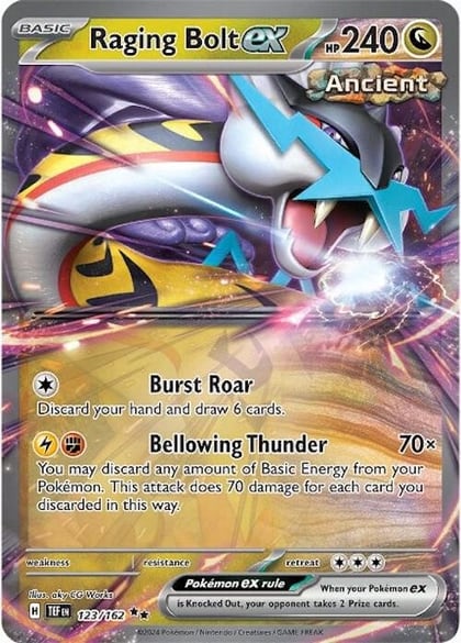 Raging Bolt ex - 123/162, SV05: Temporal Forces 123/162