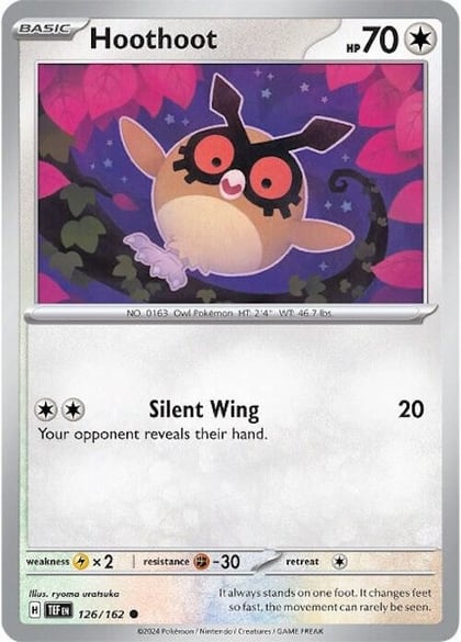 Hoothoot, SV05: Temporal Forces 126/162
