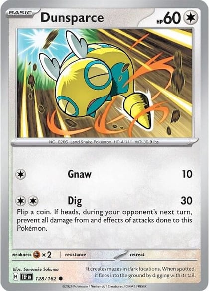 Dunsparce, SV05: Temporal Forces 128/162