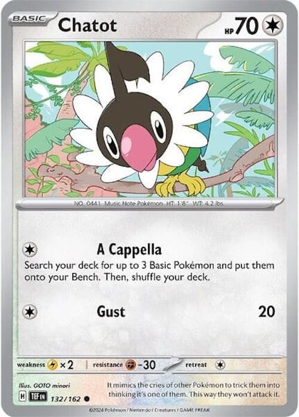 Chatot - 132/162, SV05: Temporal Forces 132/162
