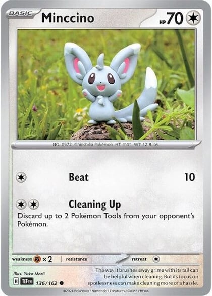 Minccino - 136/162, SV05: Temporal Forces 136/162