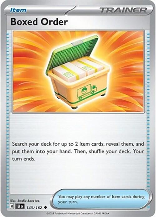 Boxed Order, SV05: Temporal Forces 143/162