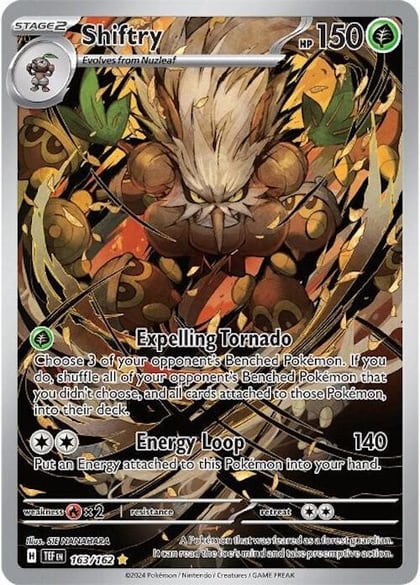 Shiftry - 163/162, SV05: Temporal Forces 163/162