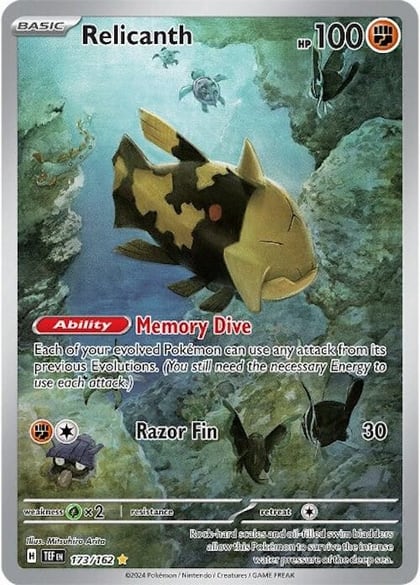 Relicanth - 173/162, SV05: Temporal Forces 173/162