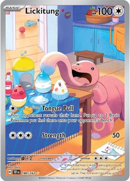 Lickitung - 180/162, SV05: Temporal Forces 180/162