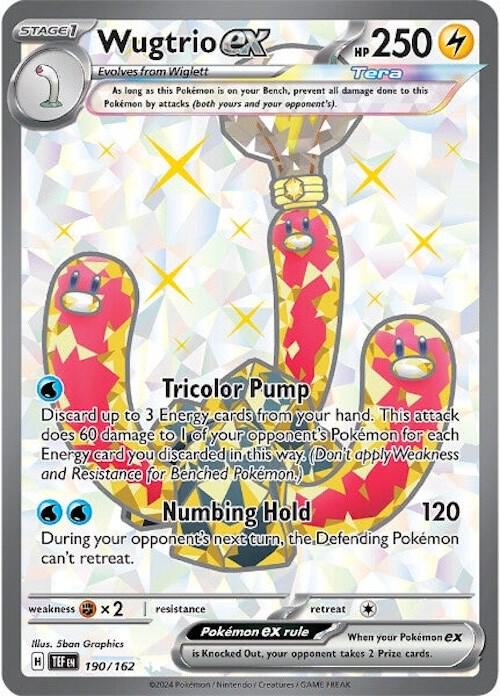 Wugtrio ex - 190/162, SV05: Temporal Forces 190/162