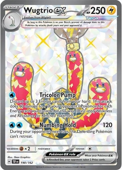Wugtrio ex - 190/162, SV05: Temporal Forces 190/162