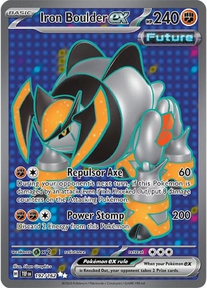 Iron Boulder ex - 192/162, SV05: Temporal Forces 192/162