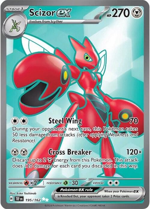 Scizor ex - 195/162, SV05: Temporal Forces 195/162