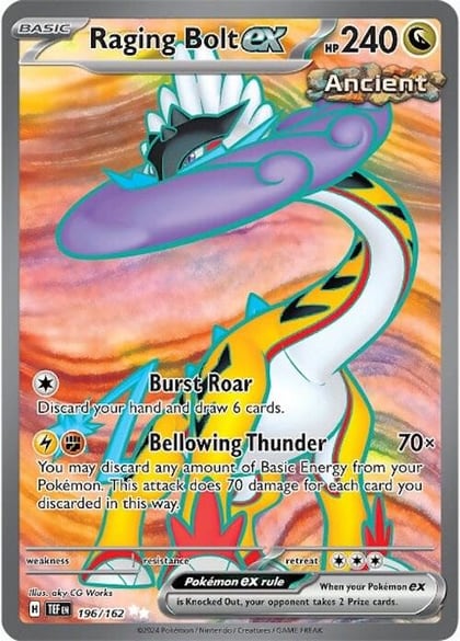 Raging Bolt ex - 196/162, SV05: Temporal Forces 196/162