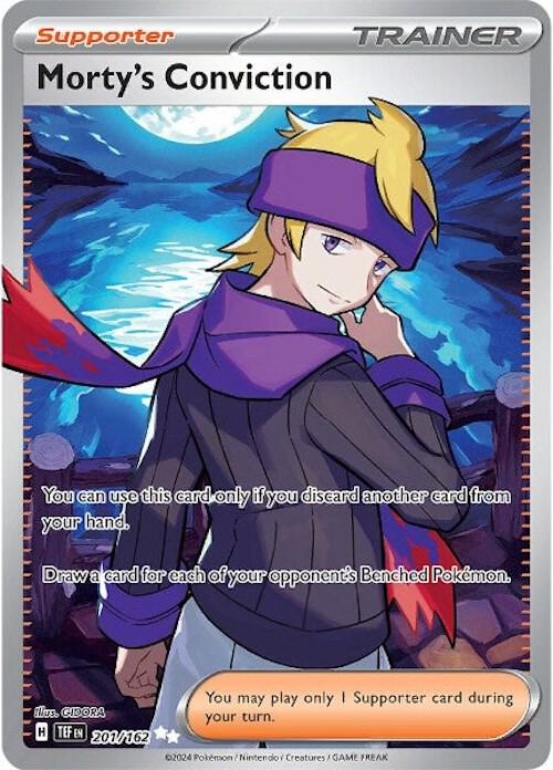 Morty's Conviction - 201/162, SV05: Temporal Forces 201/162
