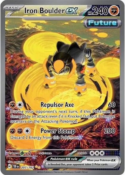 Iron Boulder ex - 207/162, SV05: Temporal Forces 207/162