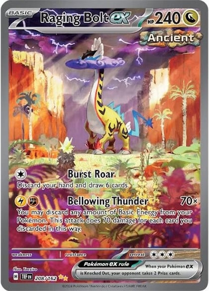 Raging Bolt ex - 208/162, SV05: Temporal Forces 208/162