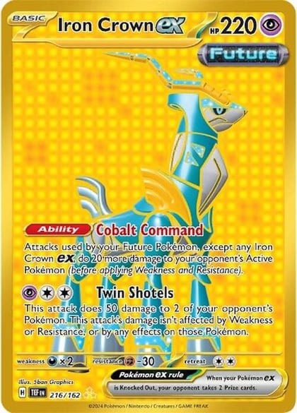 Iron Crown ex - 216/162, SV05: Temporal Forces 216/162