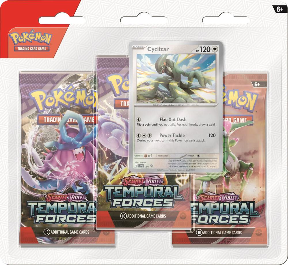 Temporal Forces 3 Pack Blister [Cyclizar], SV05: Temporal Forces P536227