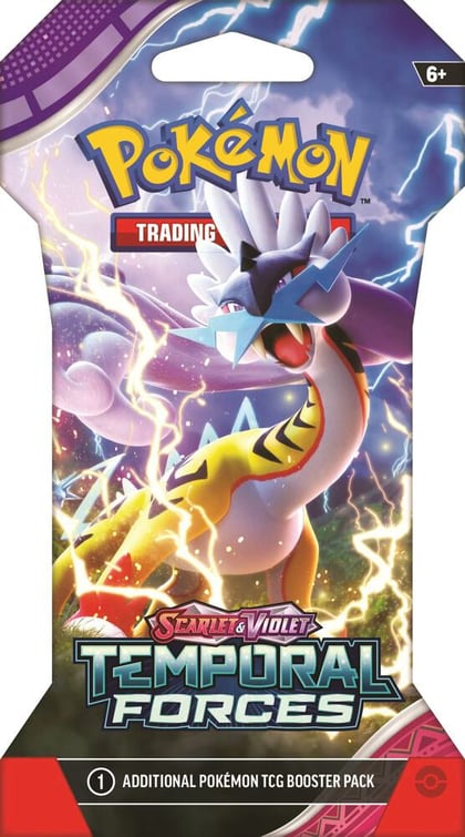 Temporal Forces Sleeved Booster Pack, SV05: Temporal Forces P538787