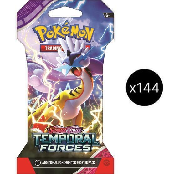 Temporal Forces Sleeved Booster Case, SV05: Temporal Forces P604248