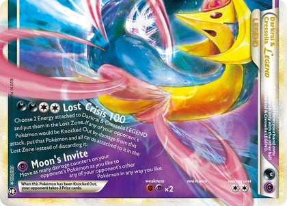 Darkrai & Cresselia Legend (Bottom), Triumphant 100/102