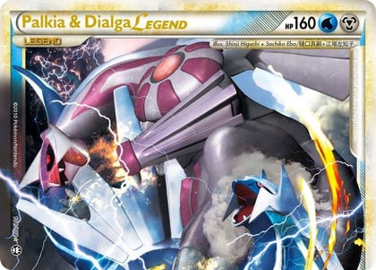 Palkia & Dialga Legend (Top), Triumphant 101/102