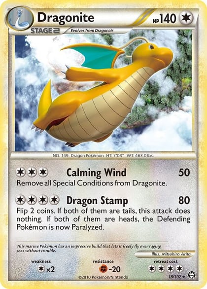 Dragonite, Triumphant 18/102