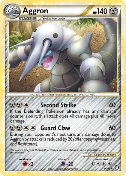 Aggron, Triumphant 1/102