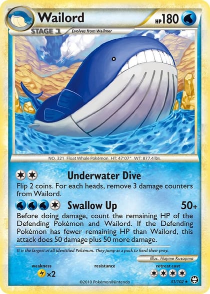 Wailord, Triumphant 31/102