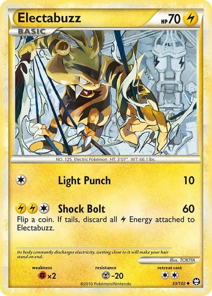 Electabuzz, Triumphant 33/102