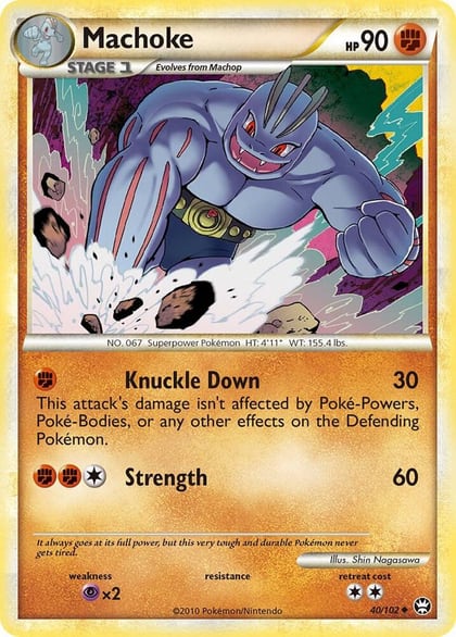 Machoke, Triumphant 40/102