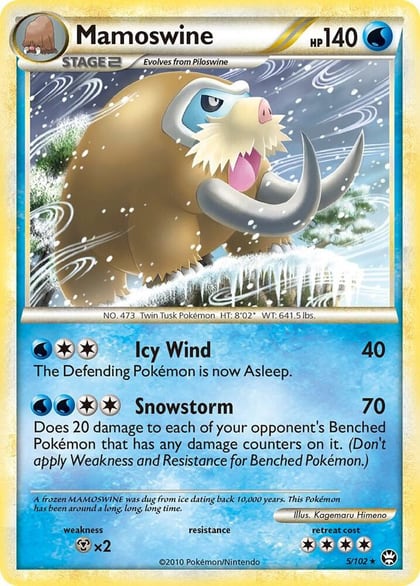 Mamoswine, Triumphant 5/102