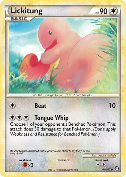 Lickitung, Triumphant 66/102