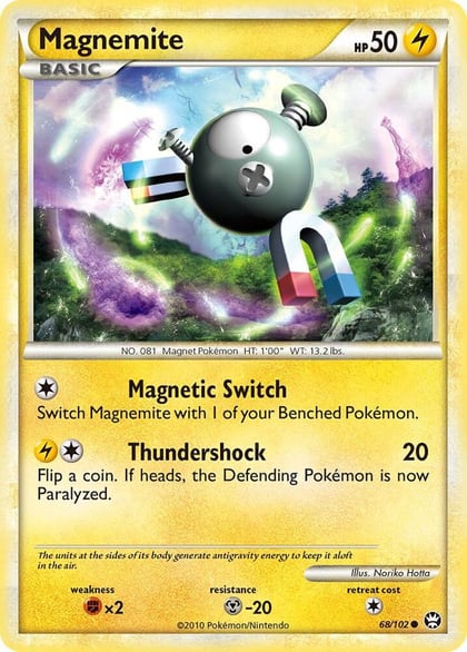 Magnemite, Triumphant 68/102
