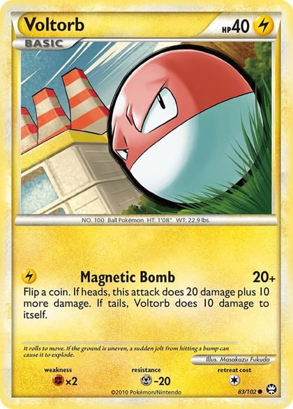 Voltorb, Triumphant 83/102