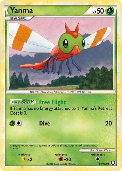 Yanma, Triumphant 84/102