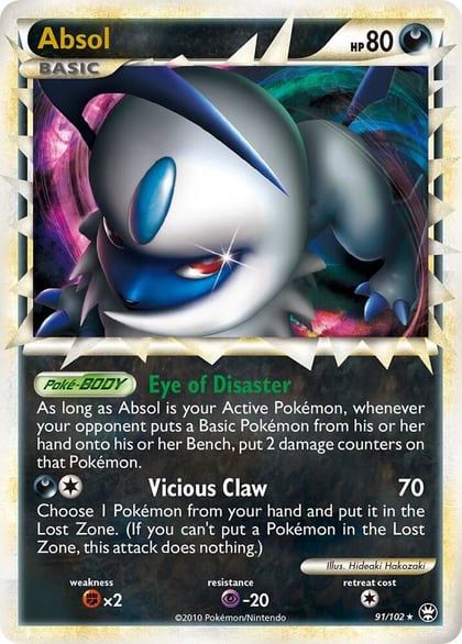 Absol (Prime), Triumphant 91/102