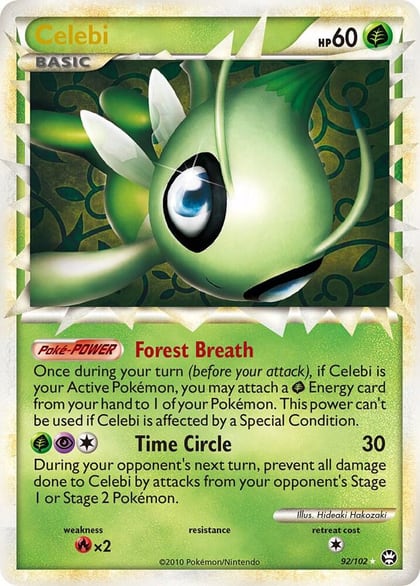 Celebi (Prime), Triumphant 92/102