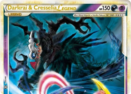 Darkrai & Cresselia Legend (Top), Triumphant 99/102