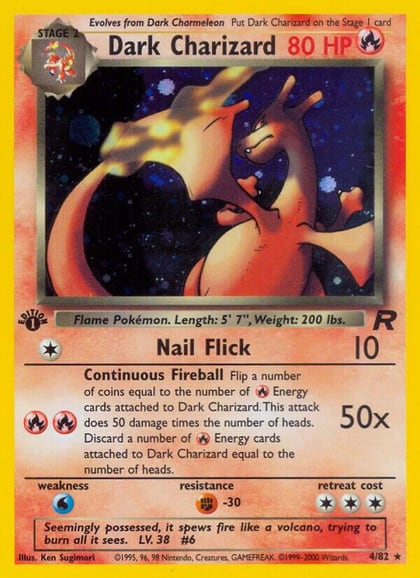 Dark Charizard (4), Team Rocket 04/82