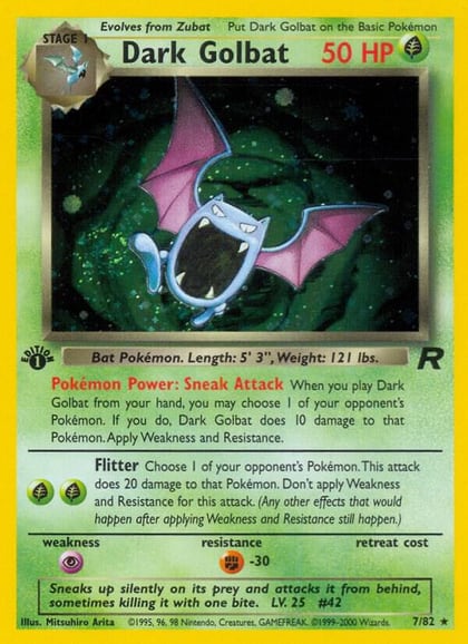 Dark Golbat (7), Team Rocket 07/82