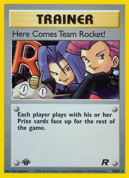 Here Comes Team Rocket! (15), Team Rocket 15/82